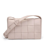 New Woven Plaid Shoulder Crossbody Bag