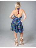 Short Open Back Dress