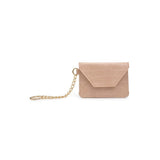 Gia Crocodile Cardholder with Keychain