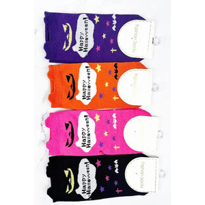 Happy Halloween Printed Kids Ankle Socks