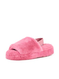 Women's Lisbon Faux Fur Slipper Black