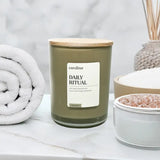 Daily Ritual, 2 Wick 16oz Wellness Scented Jar Candle