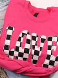 Love Retro Valentine Sweatshirt