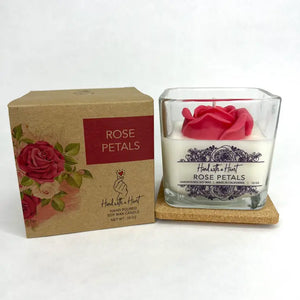 Rose Petals Soy Wax Candle