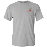 Leopard Cherry Southern Sassy Preppy Leopard Short Sleeve Graphic Tee