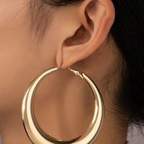 Solid Hoop Earring