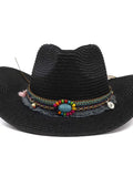 WESTERN COWBOY STRAW HAT