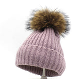 Knit Fashion Pom Pom Beanies