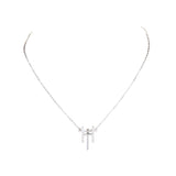 triple cross necklace