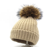 Knit Fashion Pom Pom Beanies